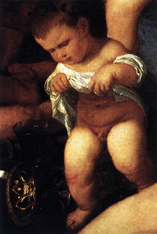 Bacchanal and Andrians Detail
